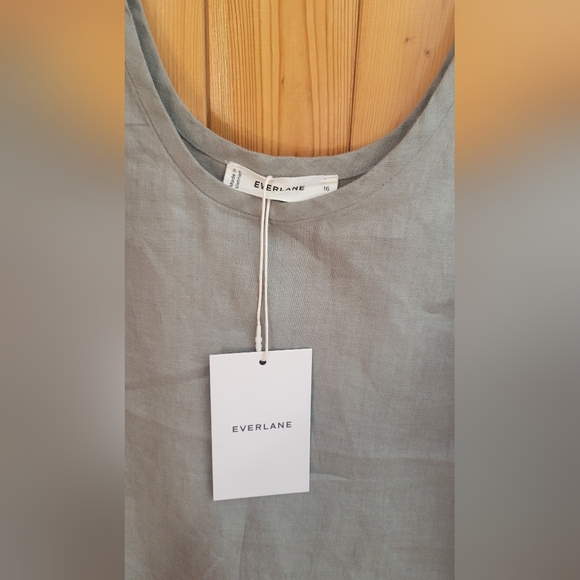 Everlane Linen Top Size 16 - Picture 3 of 12